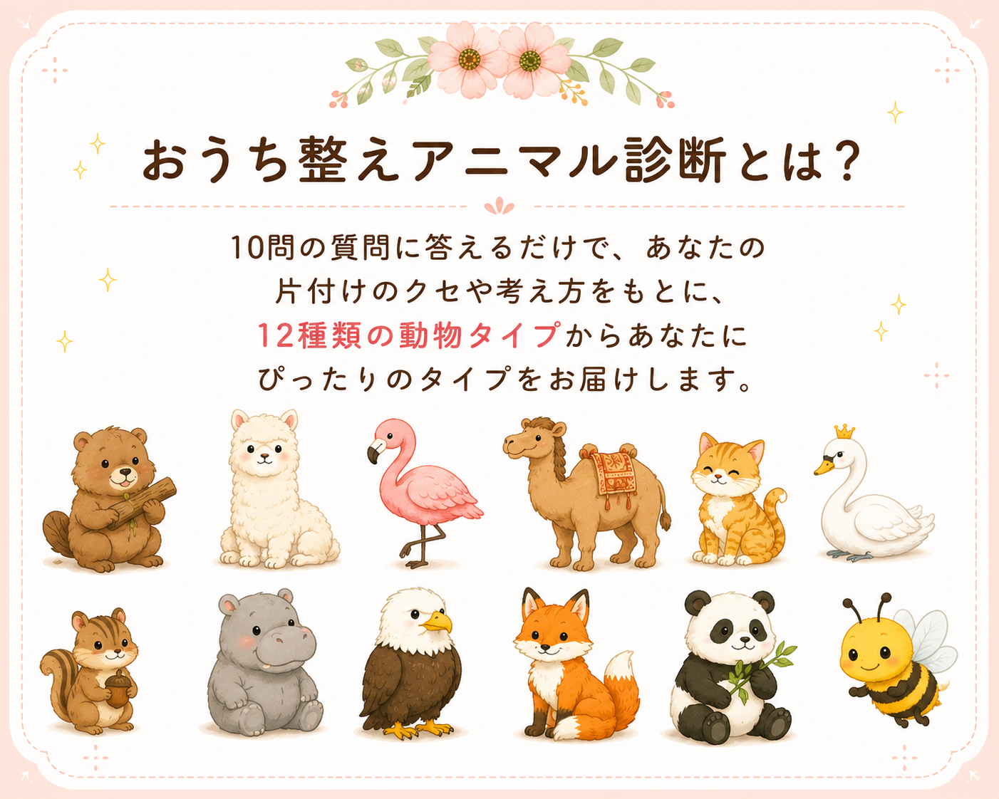 おうち整えアニマル診断とは？